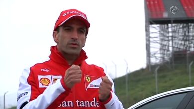 Marc Gené explica cómo conducir en lluvia