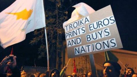 Protestas en Chipre