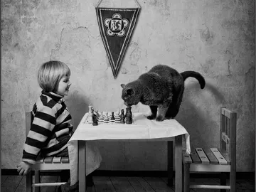 Jugando al ajedrez Jugando al ajedrez