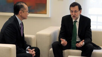 Rajoy recibe al presidente del Banco Mundial
