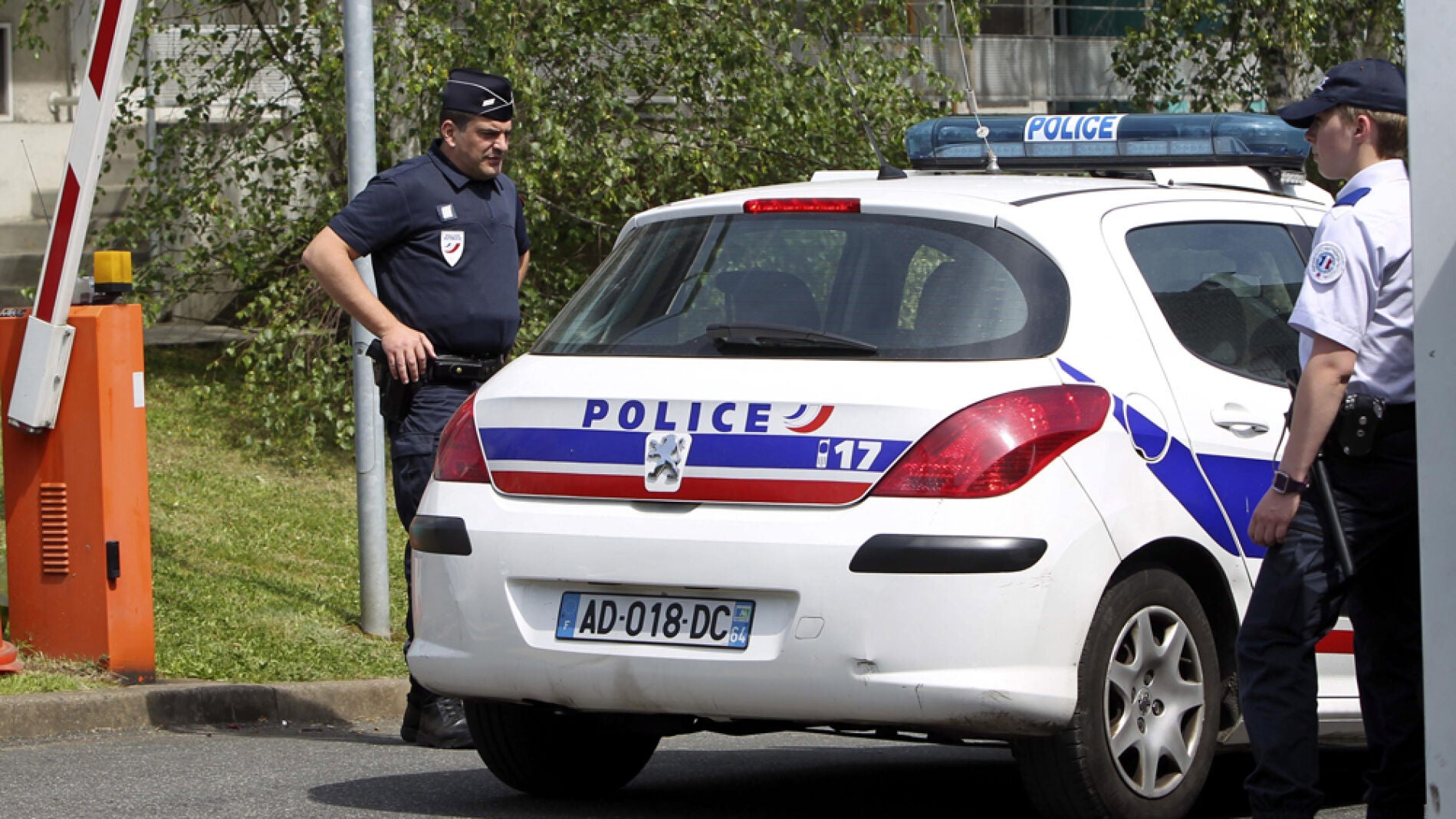 Agentes de polic&iacute;a francesa