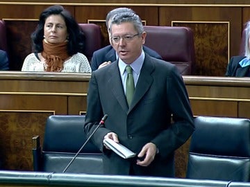 El ministro de Justicia, Alberto Ruiz-Gallardón