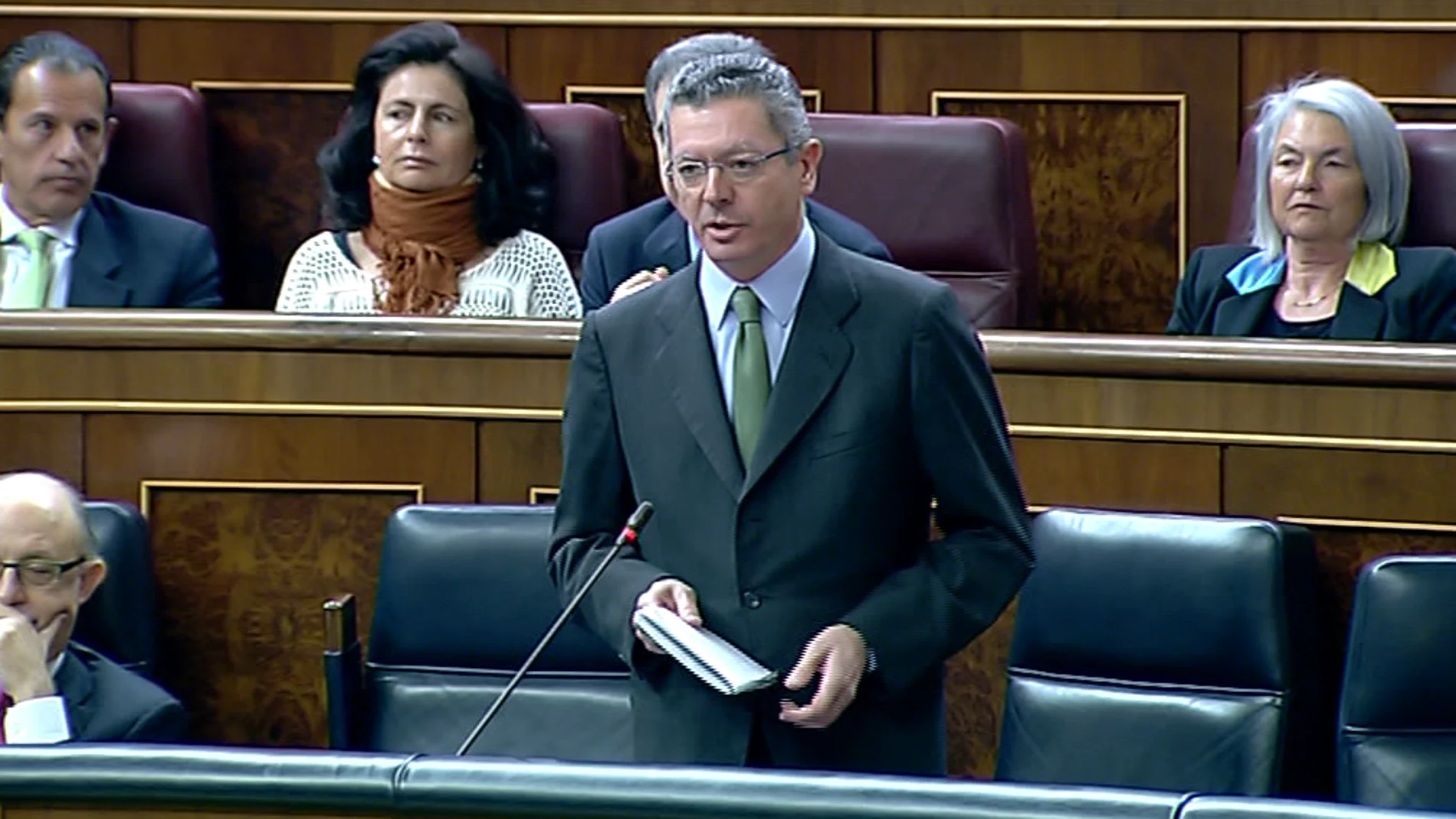 El ministro de Justicia, Alberto Ruiz-Gallardón El ministro de Justicia, Alberto Ruiz-Gallardón