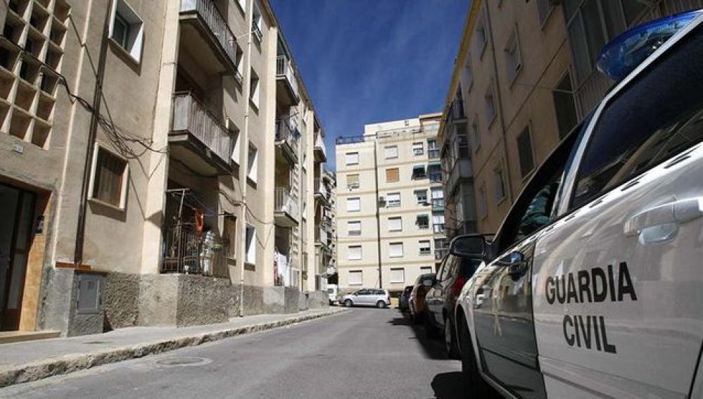 Efectivos de la Guardia Civil en Huelva