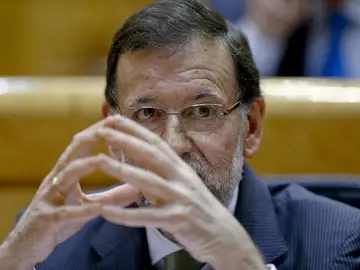 Mariano Rajoy, en el Senado Mariano Rajoy, en el Senado
