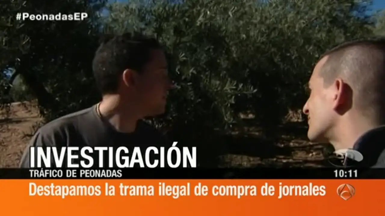 "He comprado peonadas para comer"