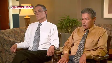 Los hermanos Castro, en CNN Los hermanos Castro, en CNN