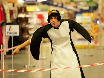 Javi de pingüino