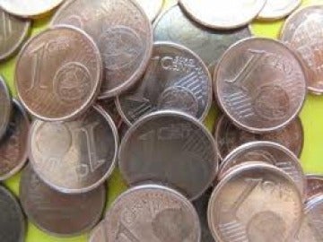 Monedas de un céntimo