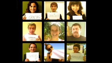 Los actores de 'Con el culo al aire' dan las gracias a los fans