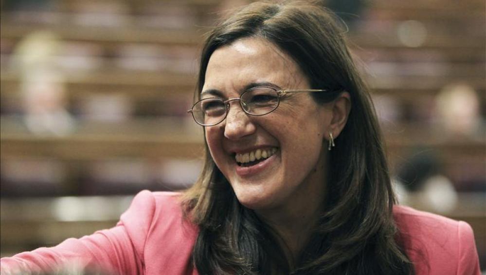Soraya Rodríguez en el Congreso de los Diputados