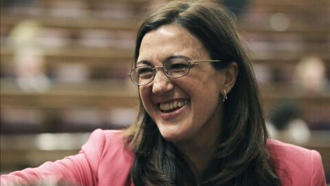 Soraya Rodr&iacute;guez en el Congreso de los Diputados