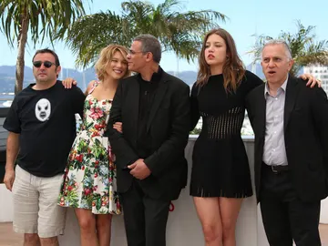 El reparto al completo de 'La Vida de Adele' El reparto al completo de 'La Vida de Adele'