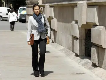 Anna Vidal llega al Tribunal Superior de Justicia de Cataluña Anna Vidal llega al Tribunal Superior de Justicia de Cataluña