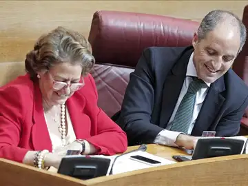 Rita Barberá y Francisco Camps Rita Barberá y Francisco Camps