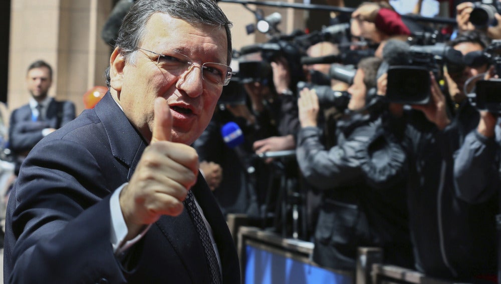 El presidente de la Comisión Europea, Jose Manuel Durao Barroso
