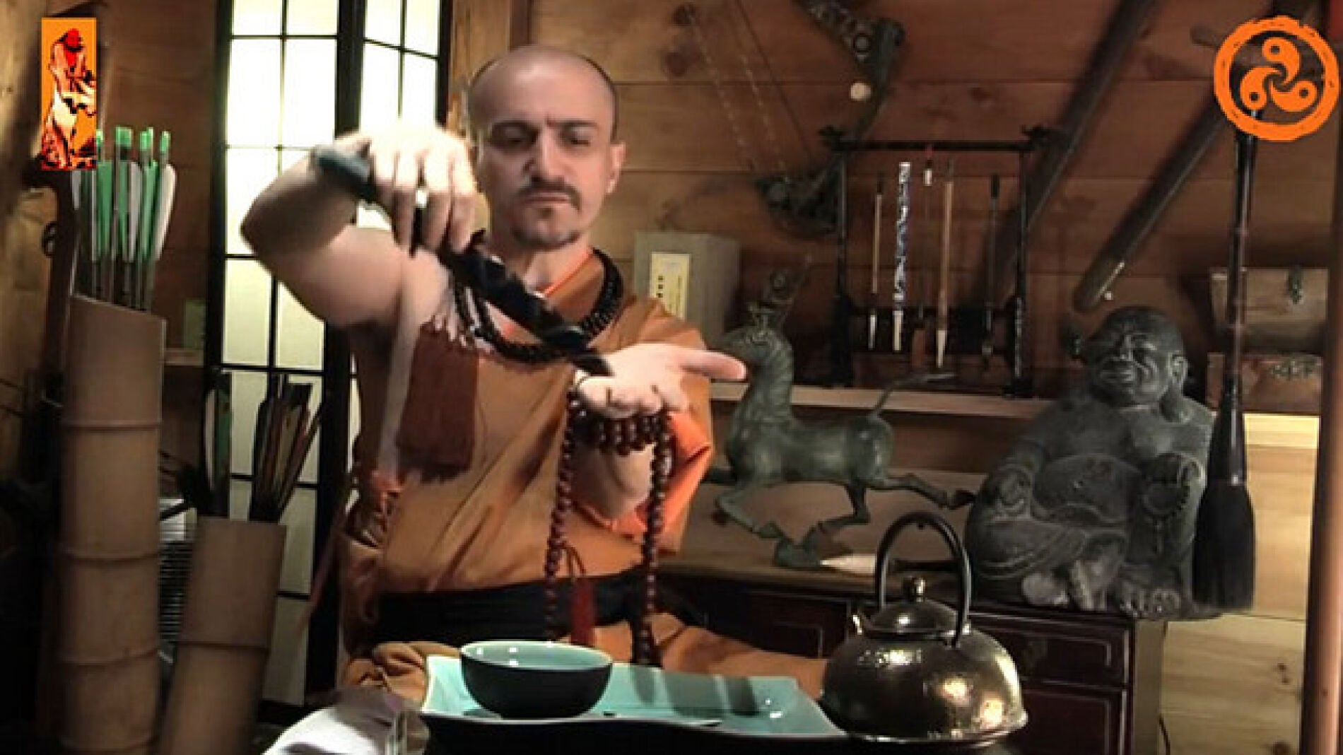 Juan Carlos Aguilar, el falso monje shaolin