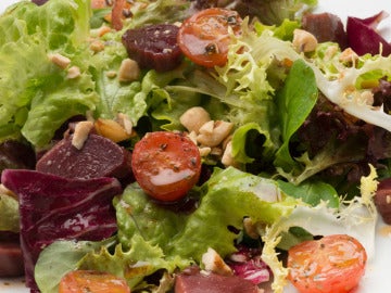 ensalada de mollejas
