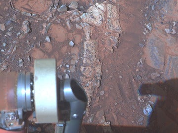 La roca 'Esperance', captada por el rover Opportunity
