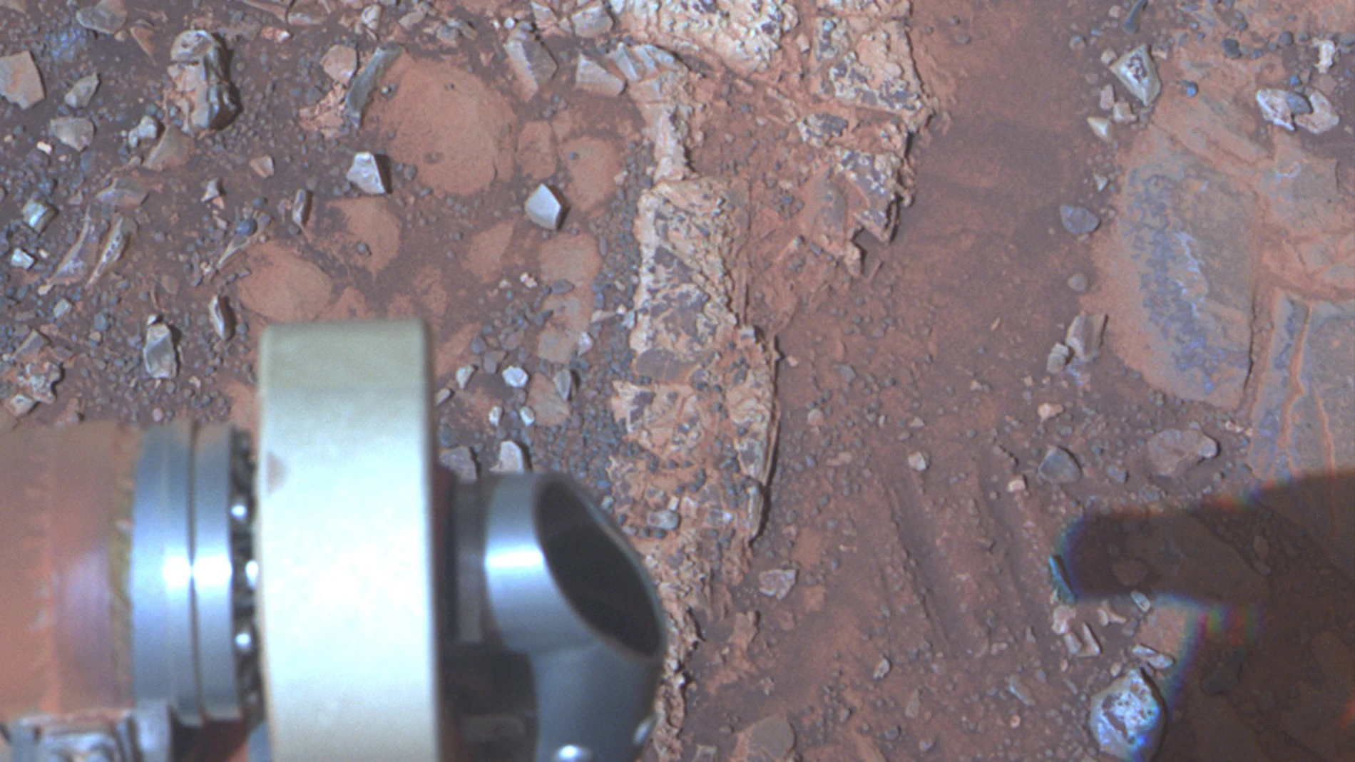 La roca 'Esperance', captada por el rover Opportunity La roca 'Esperance', captada por el rover Opportunity