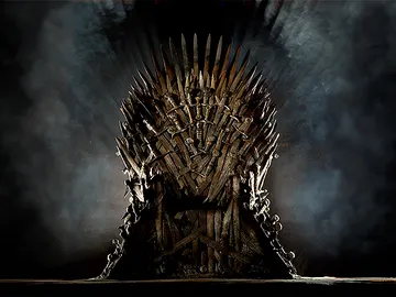 El Trono de Hierro de Juego de Tronos El Trono de Hierro de Juego de Tronos