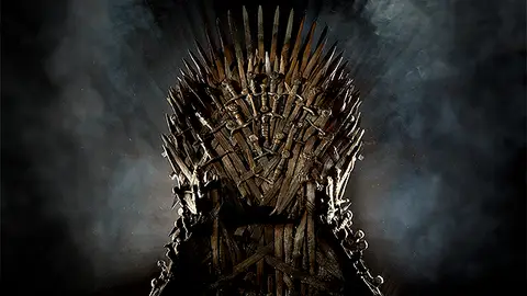 El Trono de Hierro de Juego de Tronos El Trono de Hierro de Juego de Tronos