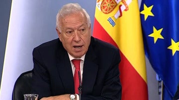 García- Margallo, en la rueda de prensa del Consejo de Ministros