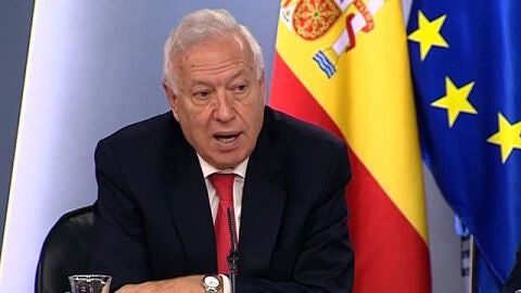 Garc&iacute;a- Margallo, en la rueda de prensa del Consejo de Ministros