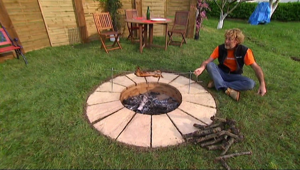 Barbacoa circular en Bricomanía
