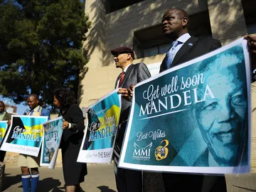 Mensajes de apoyo a Mandela Mensajes de apoyo a Mandela