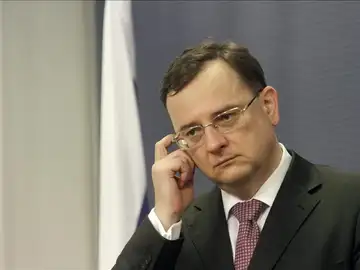 El primer ministro checo, Petr Necas El primer ministro checo, Petr Necas