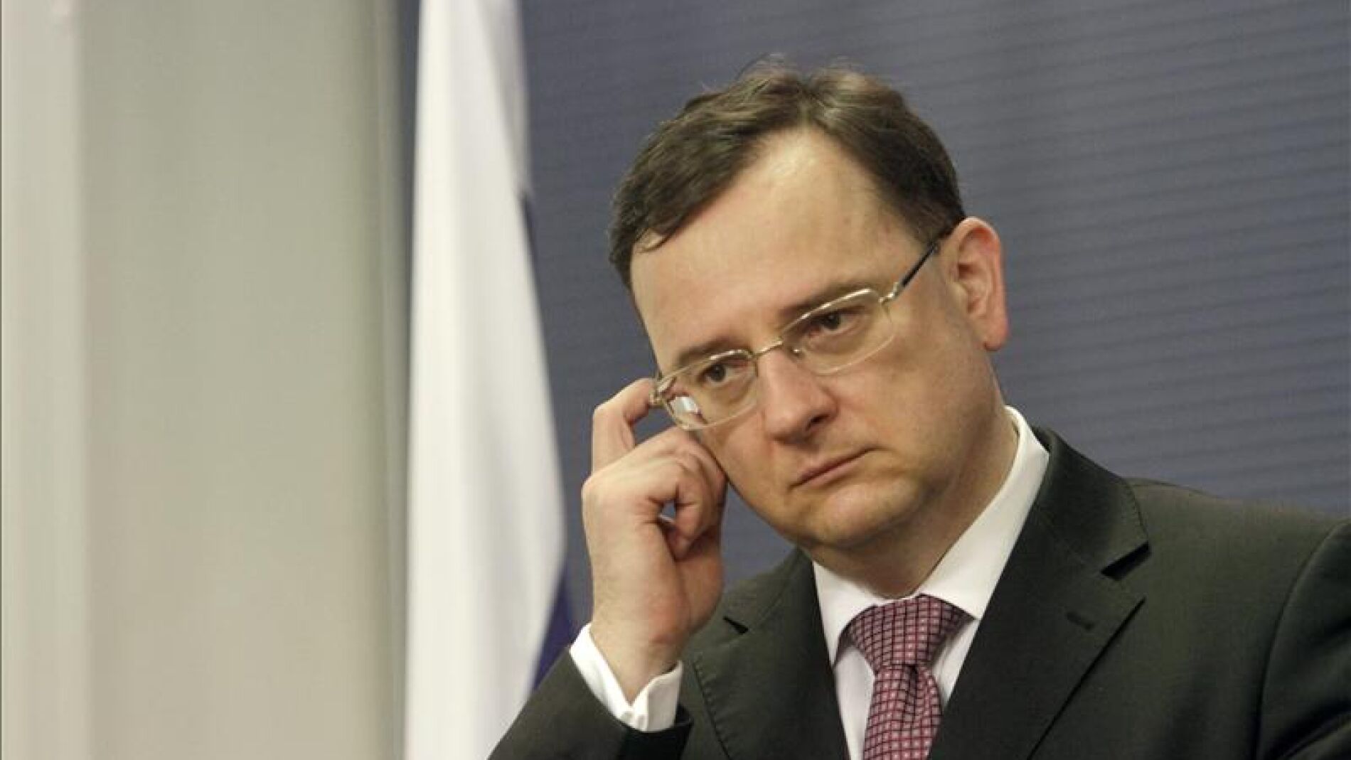 El primer ministro checo, Petr Necas