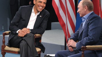 Obama en la cumbre del G8