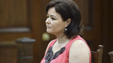 Ruth Ortiz, durante el juicio