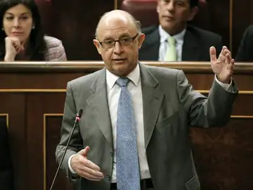 Cristóbal Montoro en el Congreso Cristóbal Montoro en el Congreso