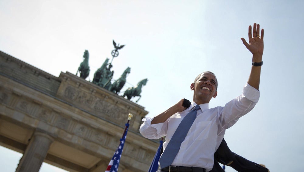 Barack Obama, presidente de EEUU, en Berlín