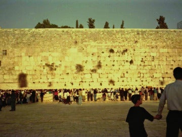 Muro de las lamentaciones de Jerusalén.