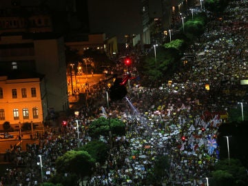 Protestas en Brasil