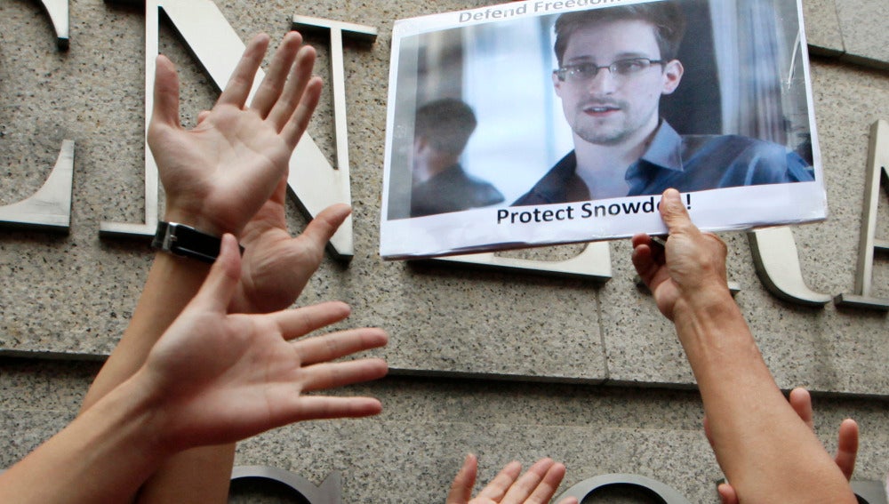 Apoyo de la calle a Snowden
