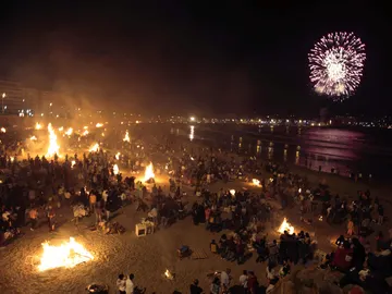 Noche de San Juan en A Coruña Noche de San Juan en A Coruña