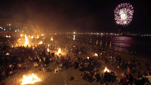 Noche de San Juan en A Coru&ntilde;a