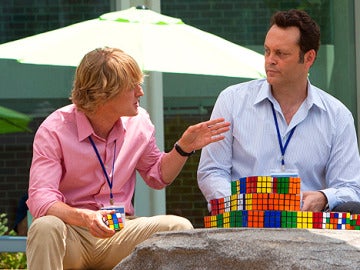 Owen Wilson y Vince Vaugh, en una de las actividades de tiempo libre en Google