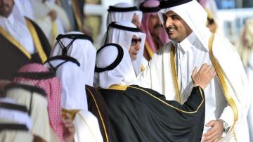 El príncipe heredero de Catar, Tamim bin Hamad al Zani