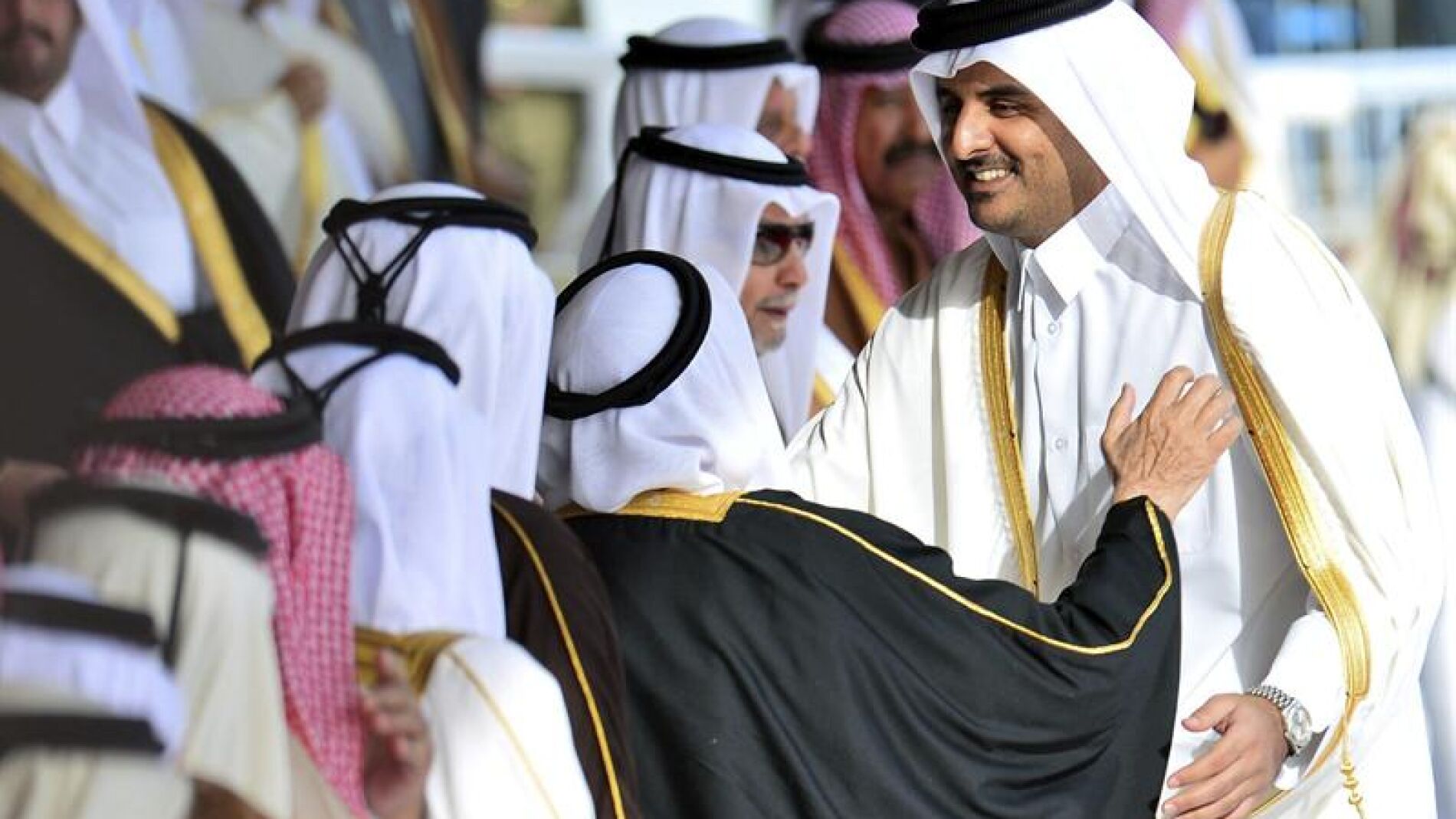 El pr&iacute;ncipe heredero de Catar, Tamim bin Hamad al Zani