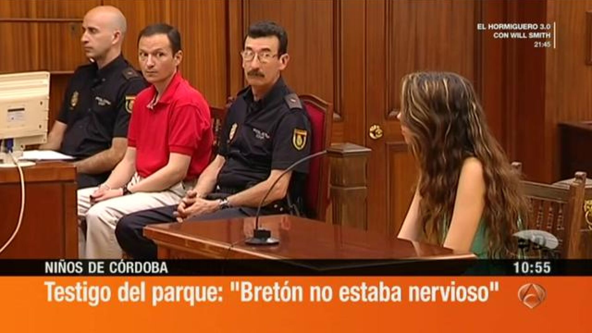 Declaraci&oacute;n de los testigos que vieron a Jos&eacute; Bret&oacute;n en el parque: Bret&oacute;n no estaba nervioso