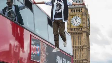 El mago Dynamo en Londres El mago Dynamo en Londres