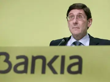 El presidente de Bankia, José Ignacio Goirigolzarri, durante la junta de accionistas El presidente de Bankia, José Ignacio Goirigolzarri, durante la junta de accionistas