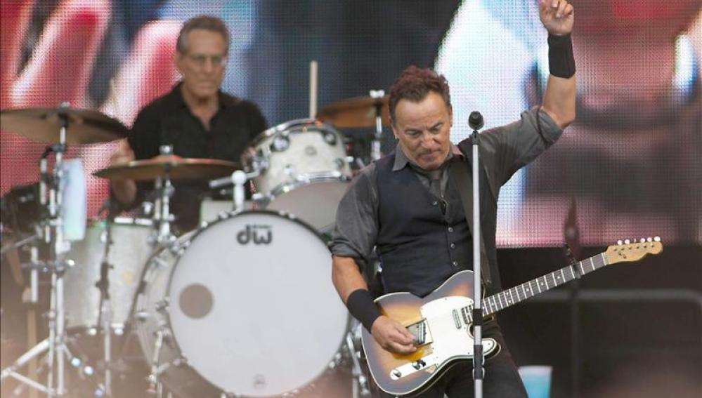 Springsteen durante un concierto