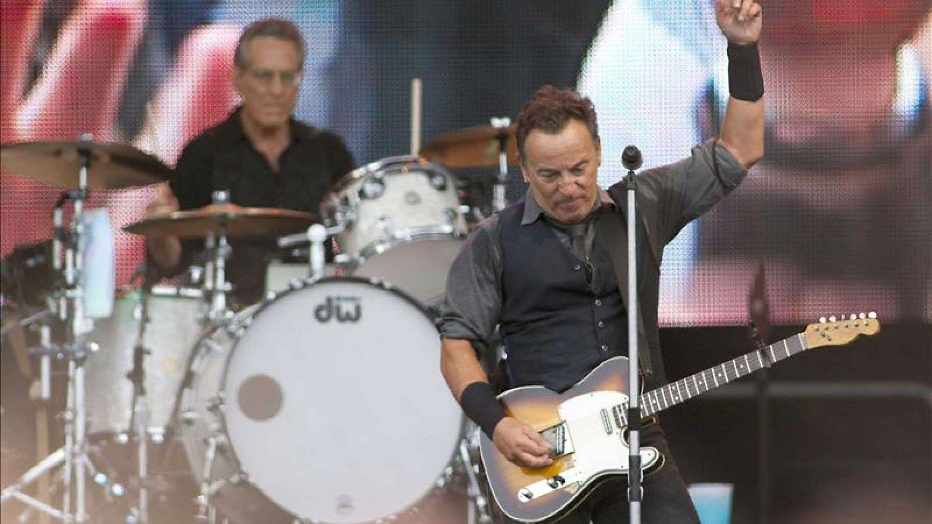 Springsteen durante un concierto