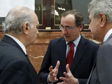 Alfonso Alonso, Jesús Posada y Jorge Fernández Díaz Alfonso Alonso, Jesús Posada y Jorge Fernández Díaz